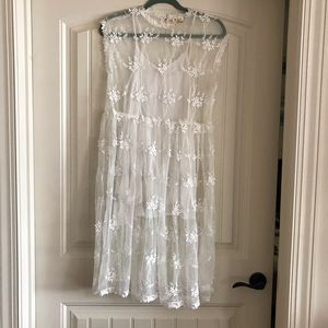 White lace dress/tunic